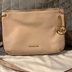 Michael Kors blush pink shoulder bag